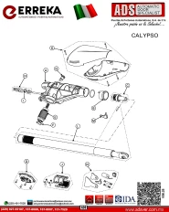 Partes de Reemplazo, Motor, Operador, Abrepuertas Erreka VULCAN, ADS Puertas y Portones Automaticos S.A. de C.V.